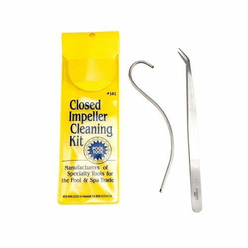 141 PoolTool Cleaning Kit Closed Clogged Impeller