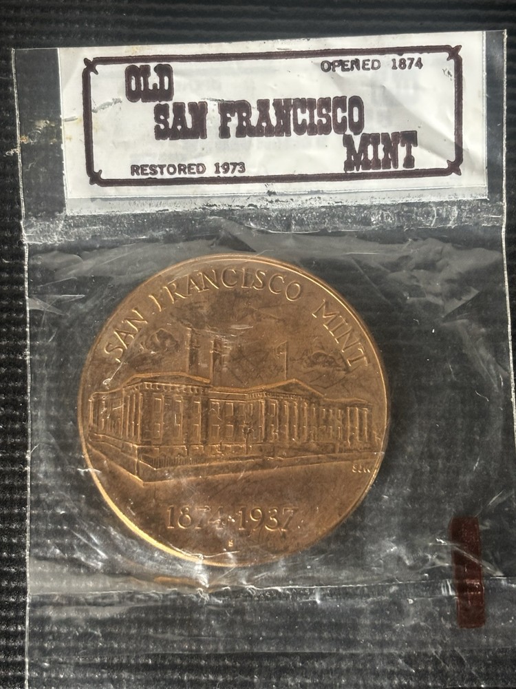 1973 old San Francisco Mint Copper