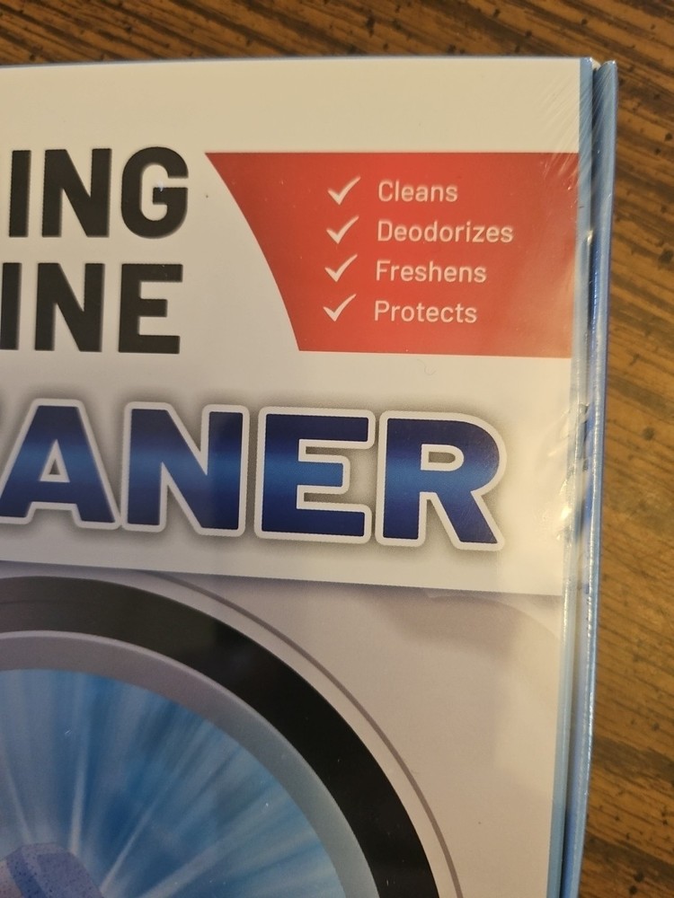 Washing Machine Cleaner Deep Clean 24 Tables Year Supply SEALED