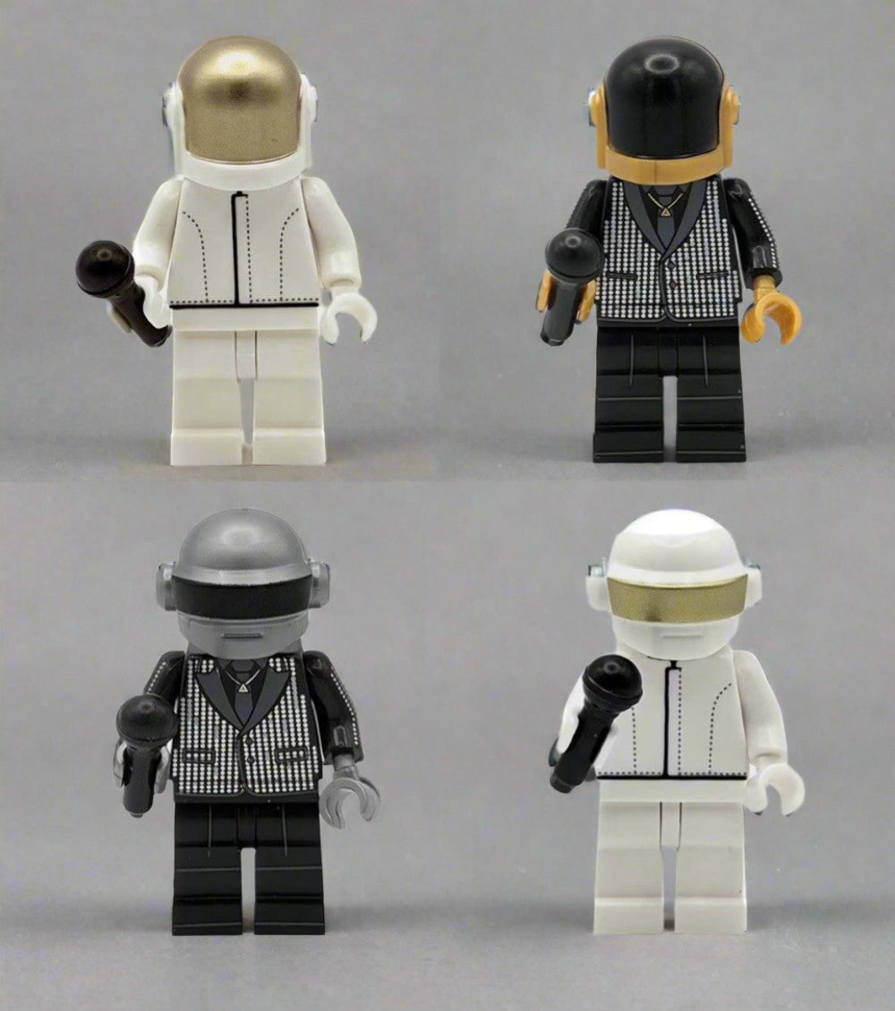 Daft Punk Minifigures Set