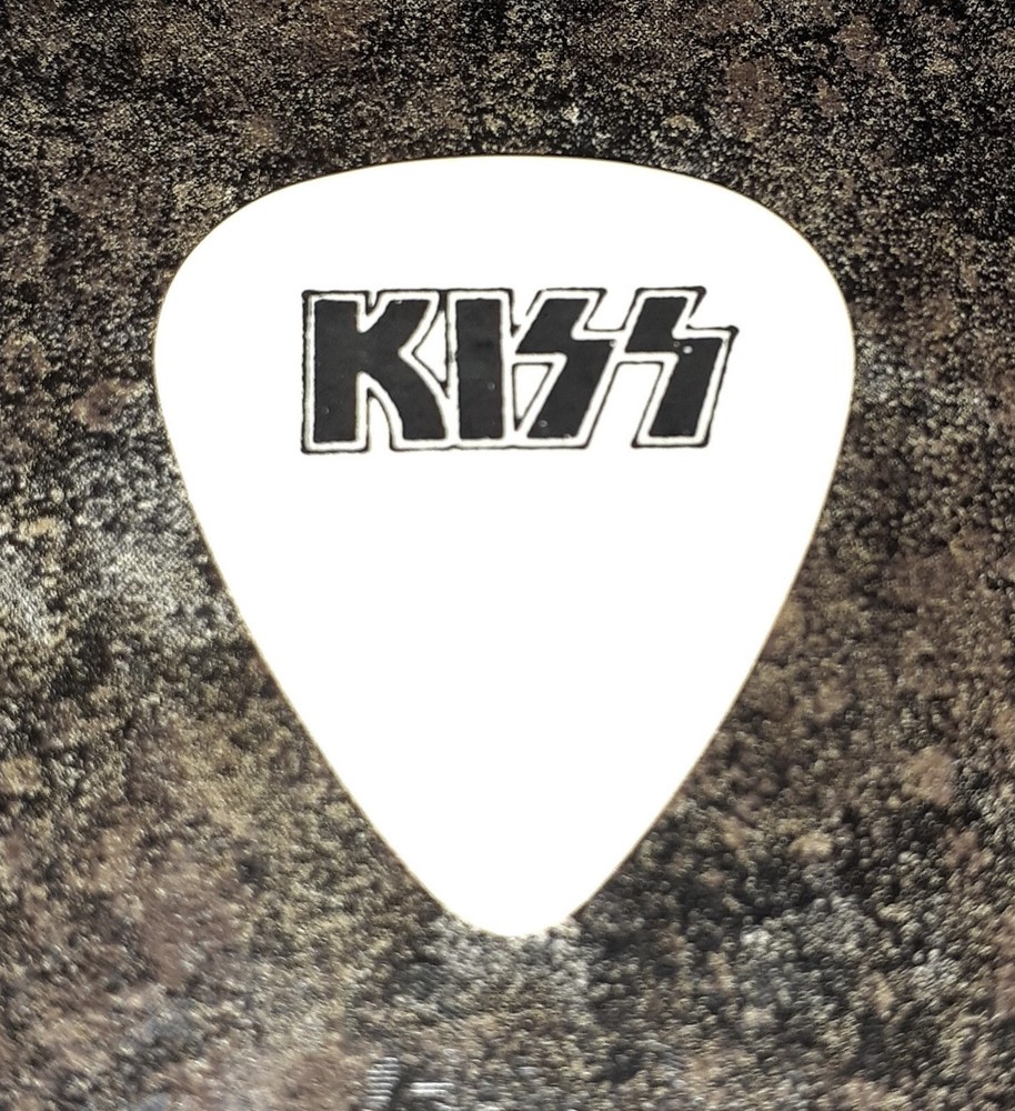 KISS Paul Stanley 1970's Concert Used Signature Guitar Pick RARE
