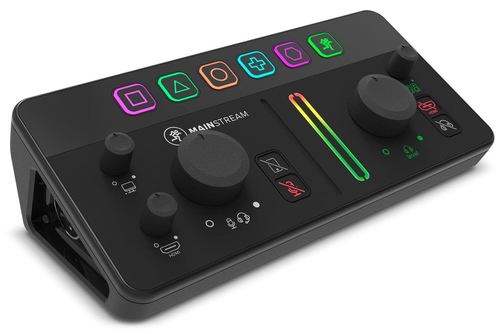 Mackie MainStream Bus Powered Live Streaming Interface w/HDMI+Studio Headphones