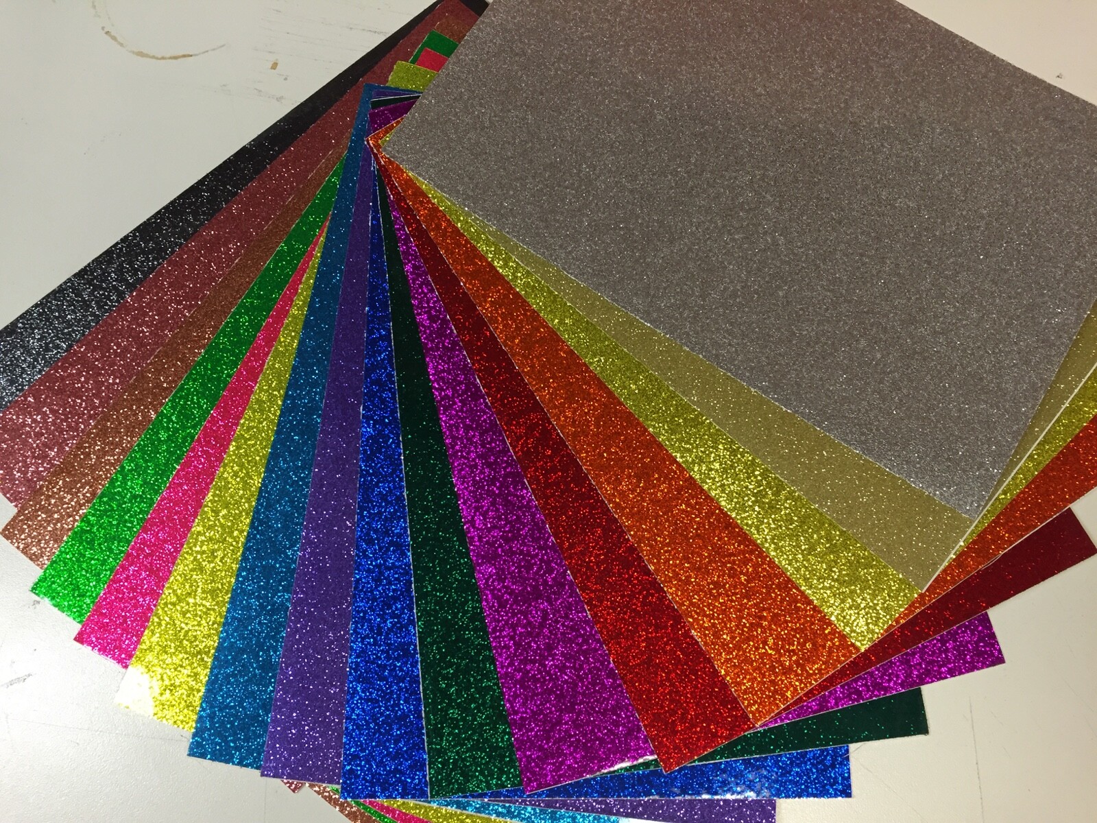 Glitter FLAKE Vinyl, Choose Your Color and Size. Sparkling Sign Vinyl