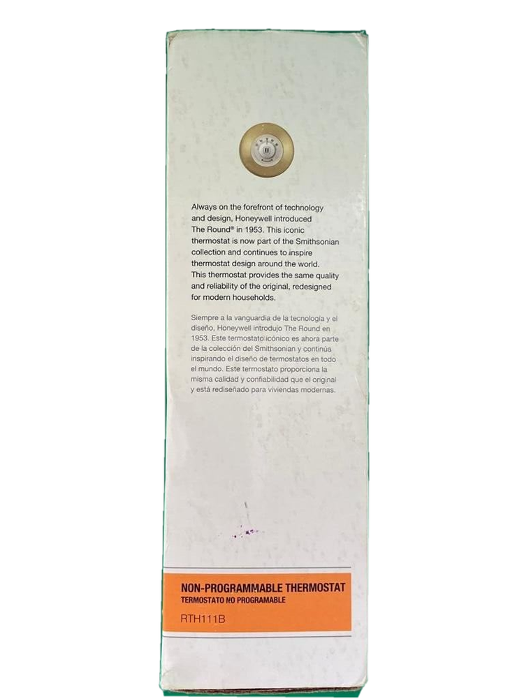 HONEYWELL NON-PROGRAMMABLE THERMOSTAT ( RTH111B )