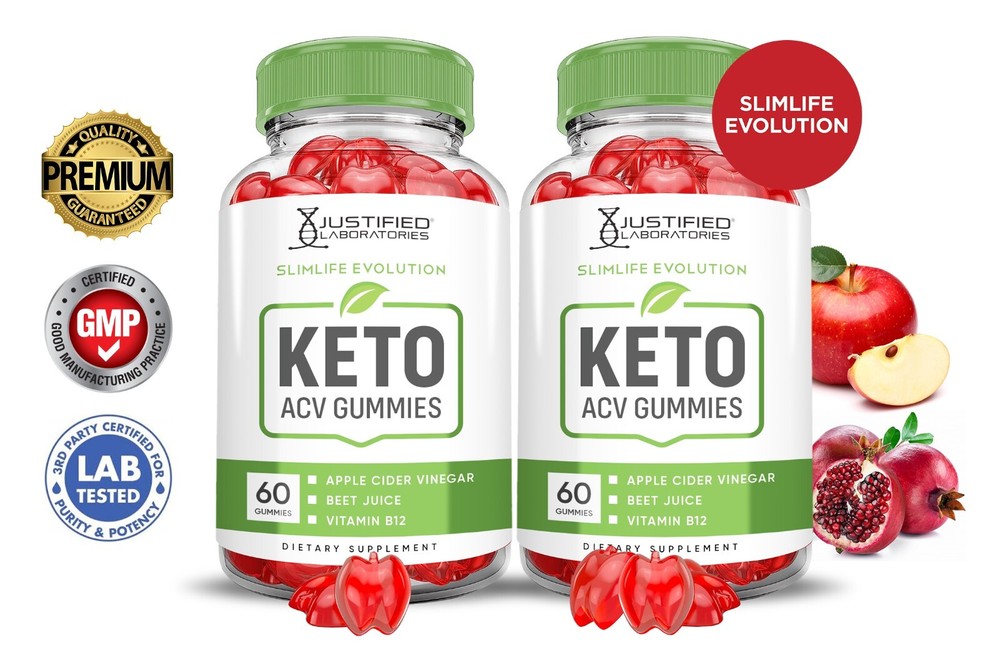 Slimlife Evolution Keto ACV Slim Life Keto Gummies 1000MG  2 Pack