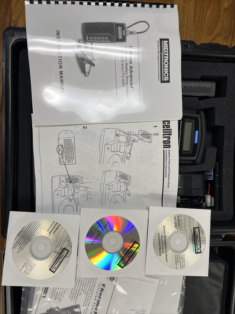 Midtronics CTA-4000 KIT Celltron Advanced Battery String Analyzer Sprinter, Dura