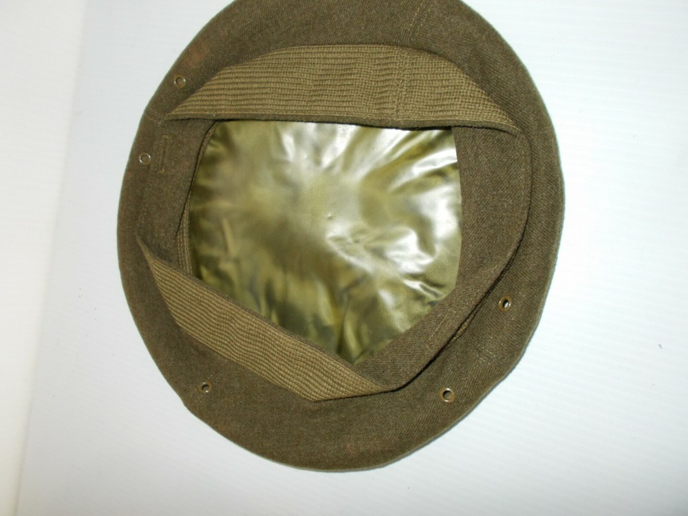 WWII US ARMY Officer Wool Cap Hat Cover Size 6 7/8