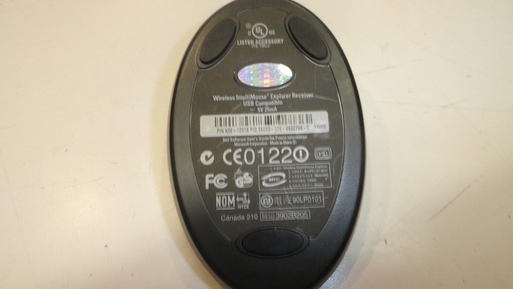 GG6: MICROSOFT WIRELESS INTELLIMOUSE EXPLORER RECEIVER