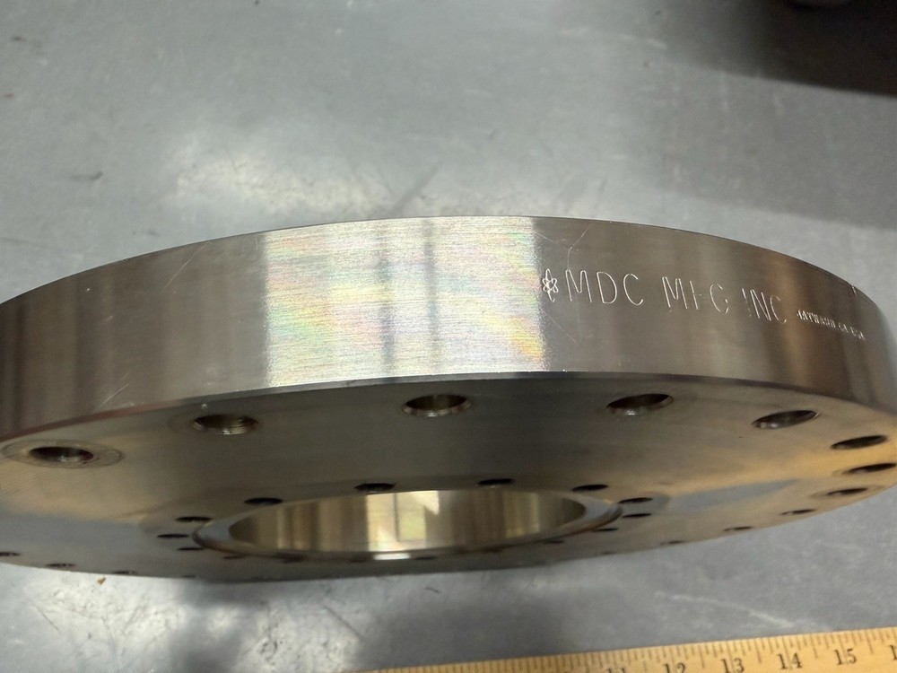 MDC ZERO-LENGTH REDUCER CONFLAT 10" to 6" adaptor flange