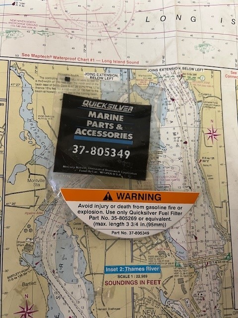 Quicksilver #37-805349 Decal.