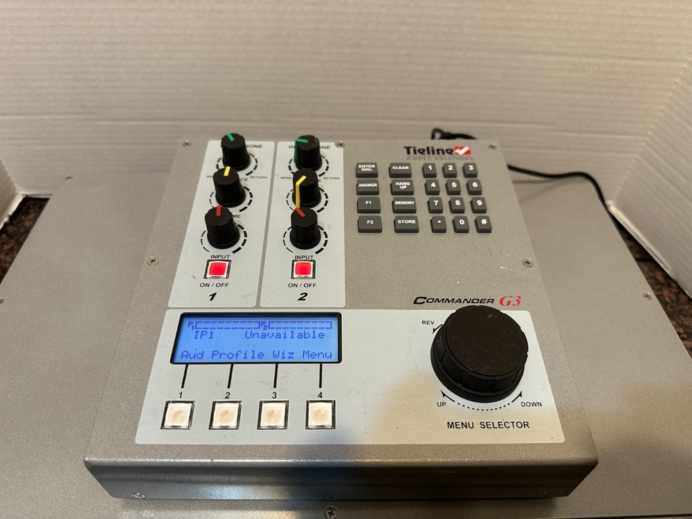 Tieline Commander G3 IP POTS Rack and Portable Broadcast Audio Codec