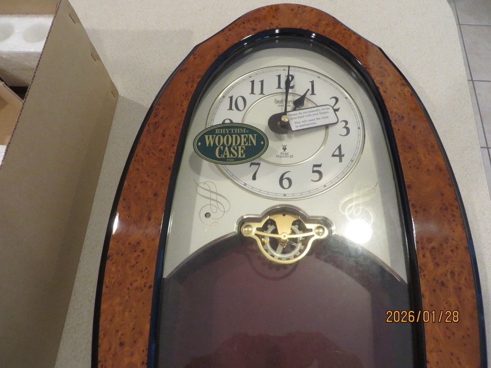 RHYTHM CLOCK - Prestige Organette 20 - NIB