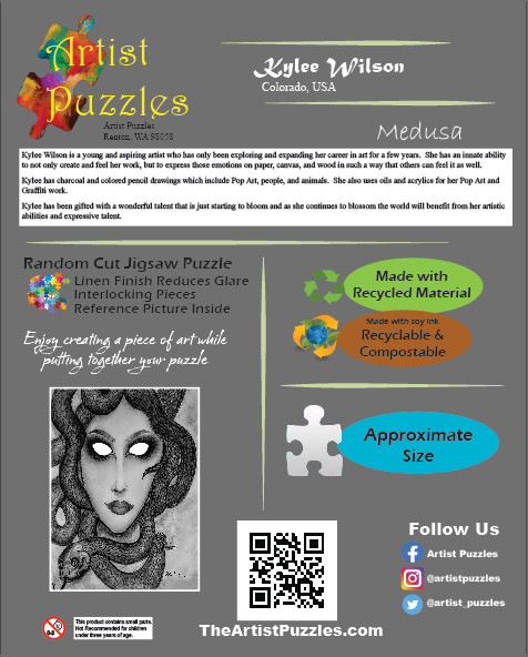 Medusa - 1000pc jigsaw puzzle