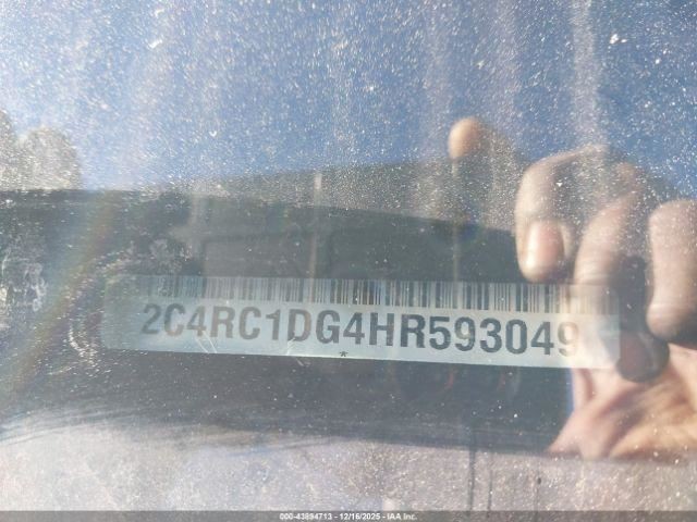 Driver Left Front Window Regulator Fits 17-25 PACIFICA 4938985