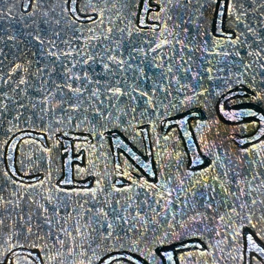 1996 P Nickel Struck Thru Grease Error Obverse & Reverse