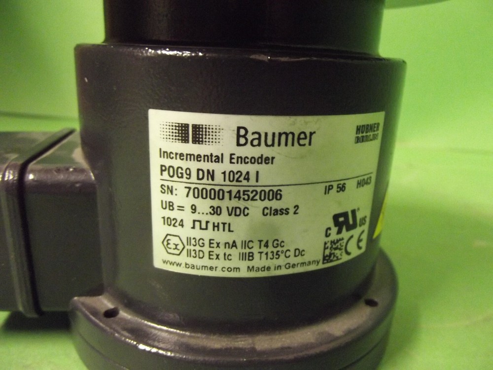 BAUMER Incremental Encoder POG9 DN 1024 I