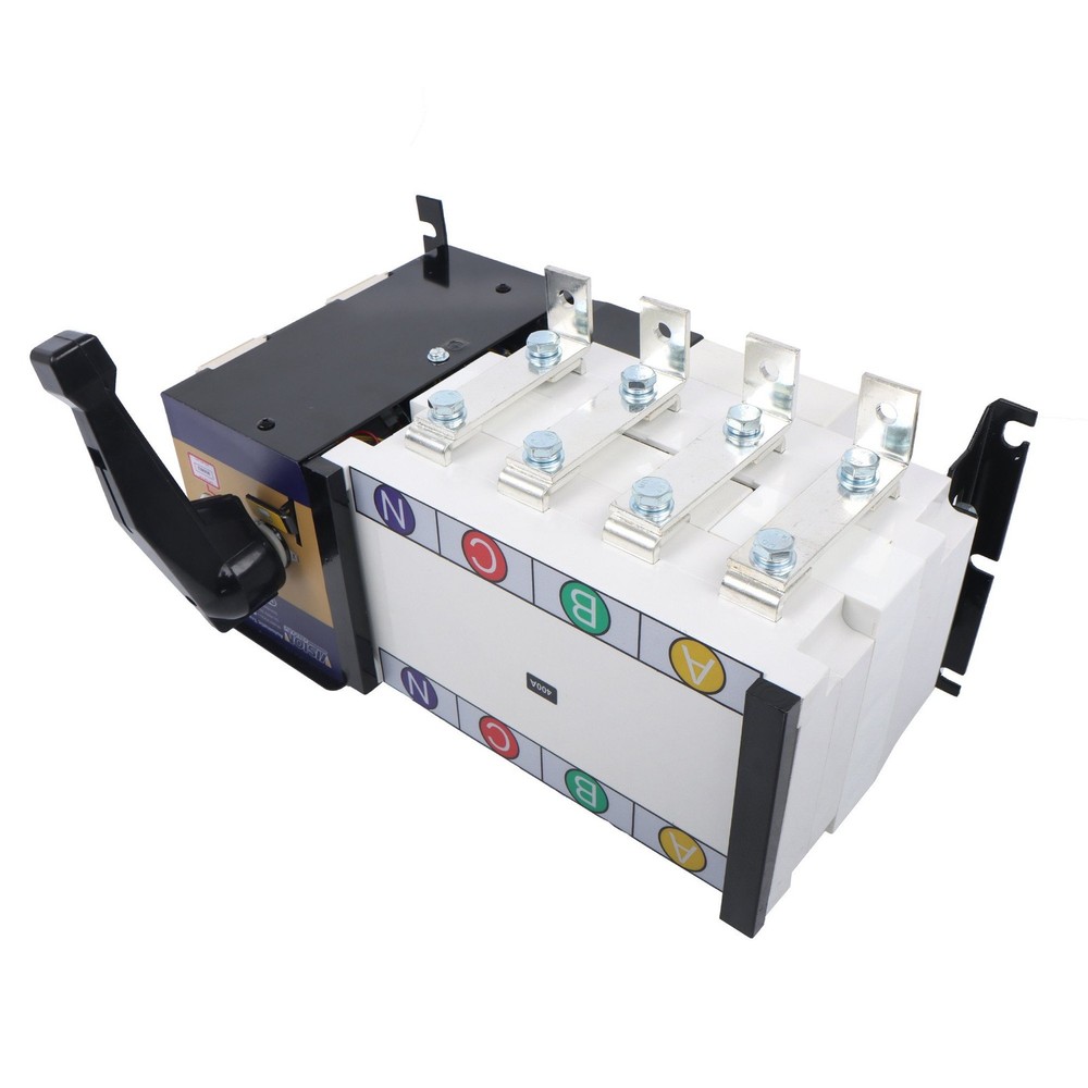ATS Automatic Transfer Switch 400A 4 P Grid to AC Generator 1 Pack 110V 220V