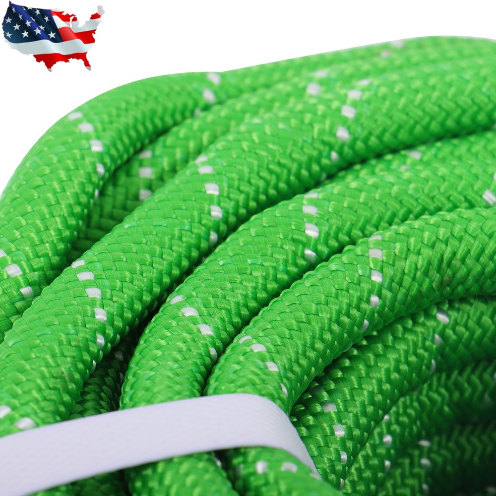 Pulling Rigging Line 1/2" × 125' Double Braided Polyester Arborist Bull Rope