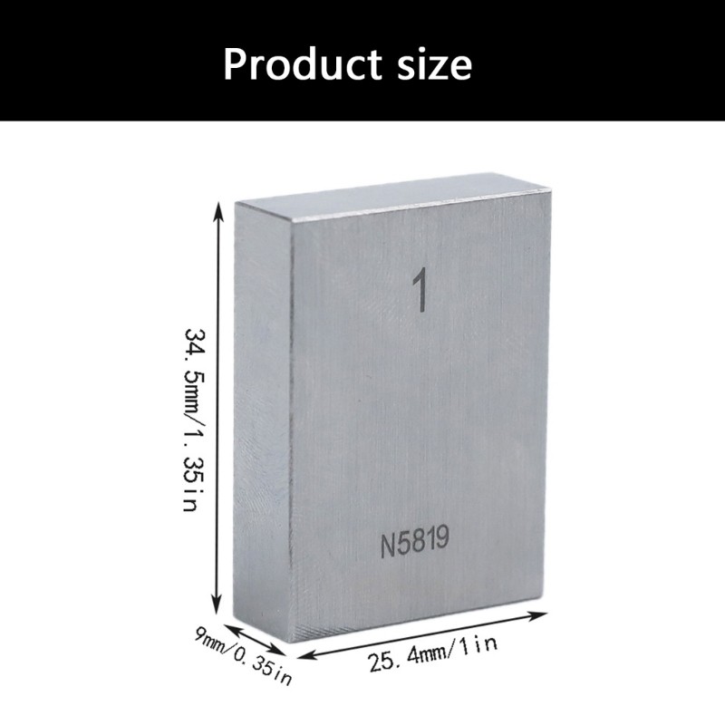 High Accuracy 1Inch Calibration Tool With Temperature Stability For Professional