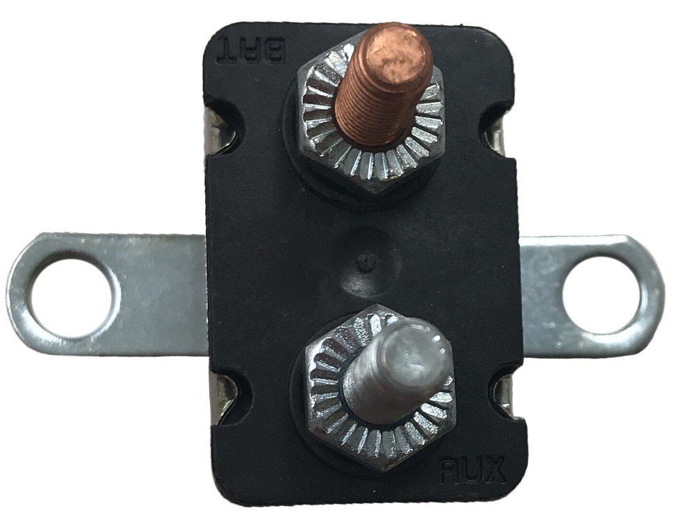 (7) Universal 12V DC Auto Reset Stud Circuit Breaker Type 1 Mounting Bracket Kit