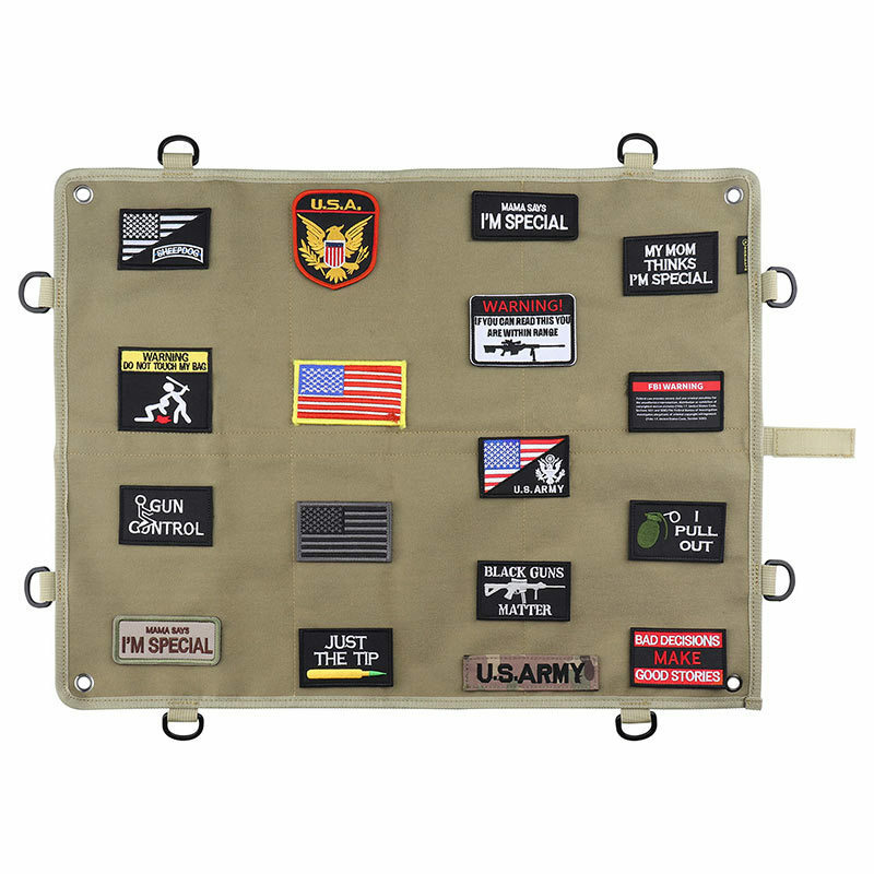 Tactical Paste Board Display Frame Cloth Holder Chapter Paste Pad Wall Hanging