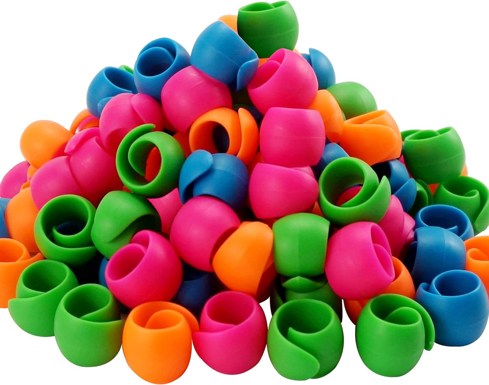 100Pcs Thread Spool Savers/Spool Huggers - Prevent Tails from Unwinding - No Loo