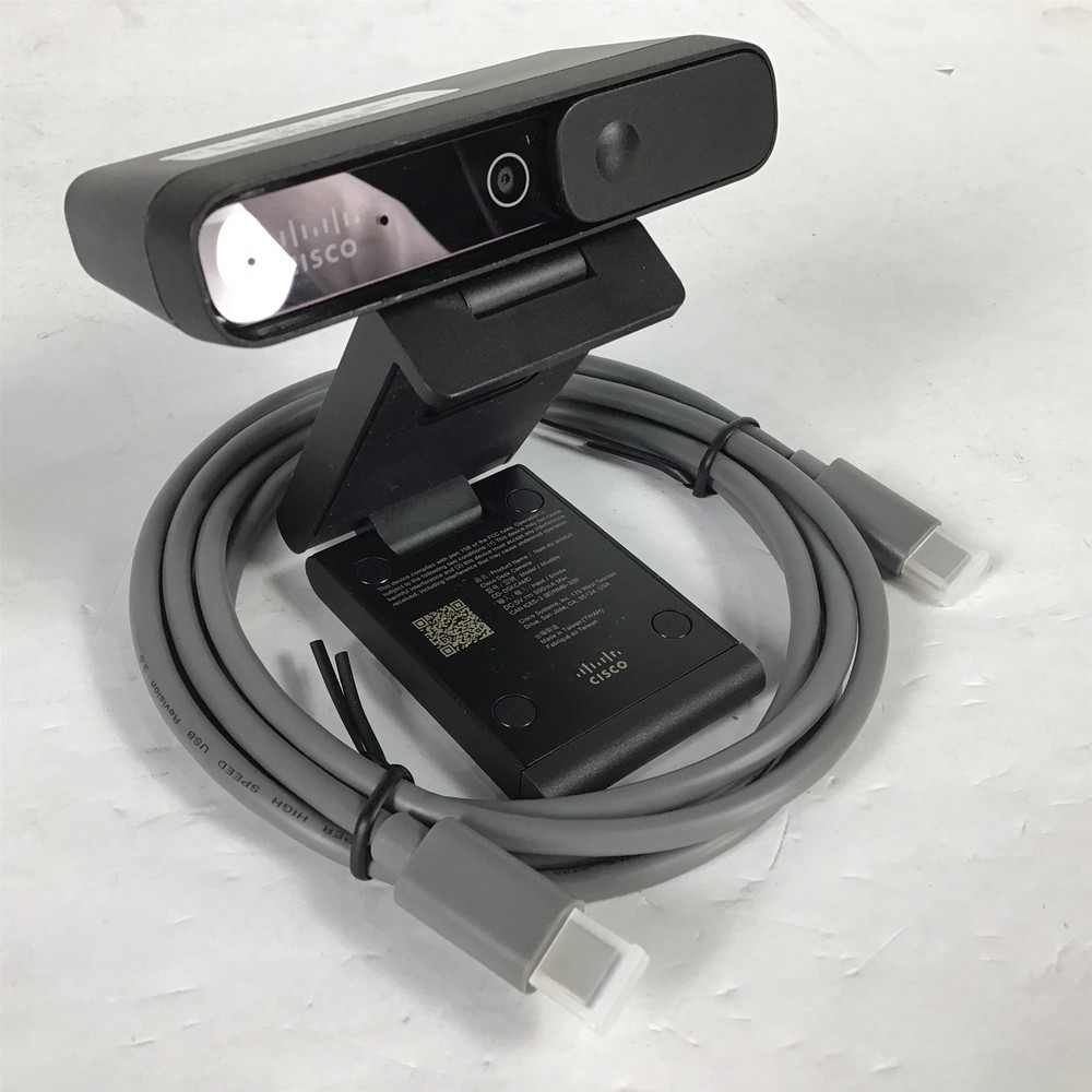 Cisco Full HD 1080P Digital Video Webcam Camera CD-DSKCAMD w/ Cable