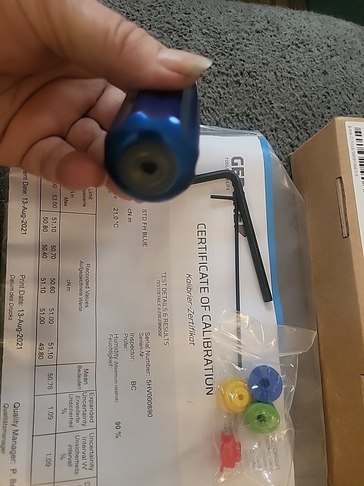 GEDORE STD Fh Blue Torque Screwdriver