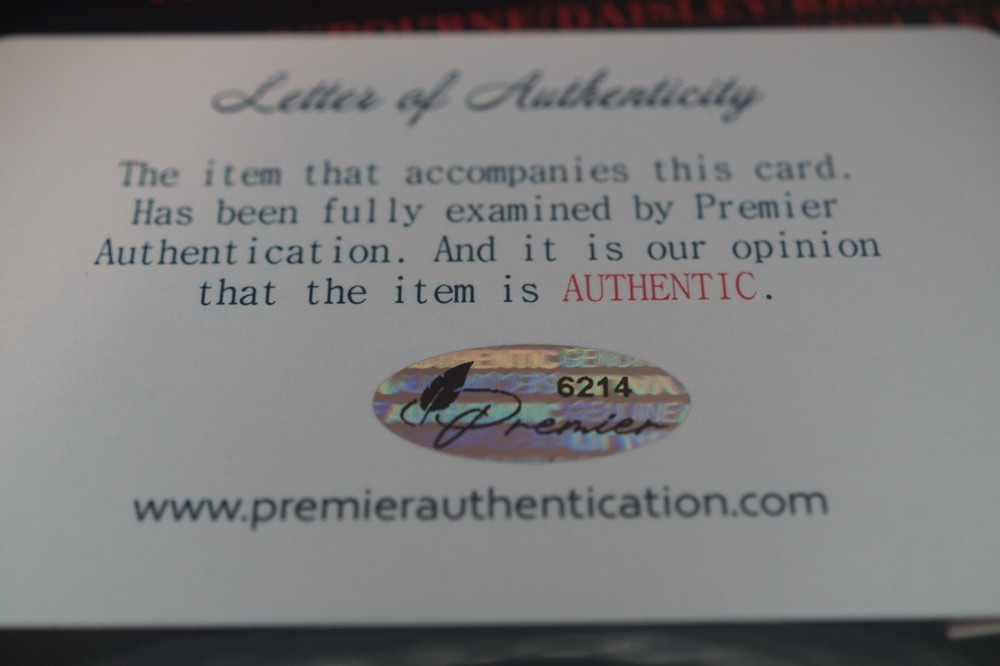 Ozzy Osborn & Randy Rhoads Autographed Blizzard of Ozz Album COA