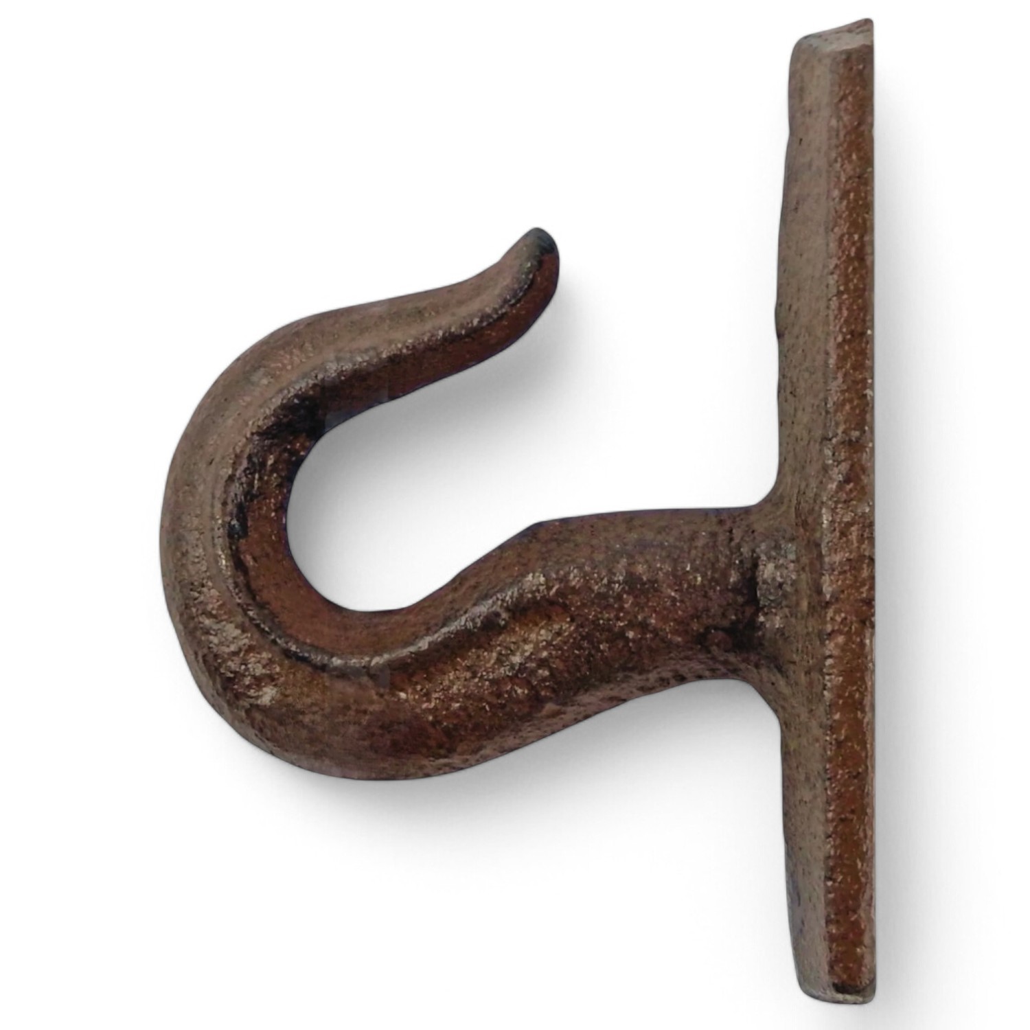 Industrial Cast Iron Ceiling Hook – Heavy Duty Rustic Wall Clevis Eye Holder