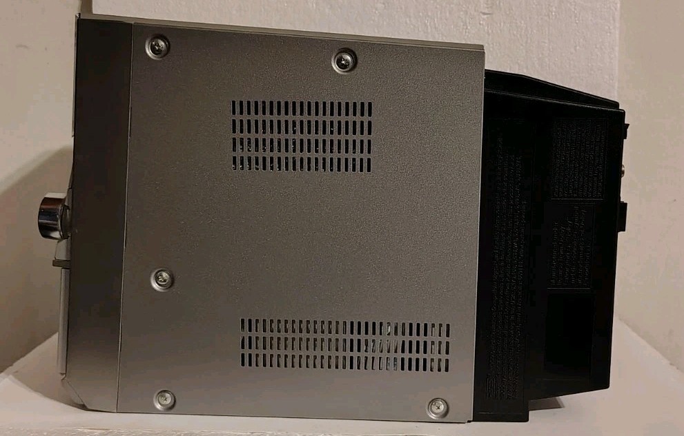 Panasonic SA-PM39D 5 Disc Changer Hybrid CD DVD Cassette Stereo Tape Player.