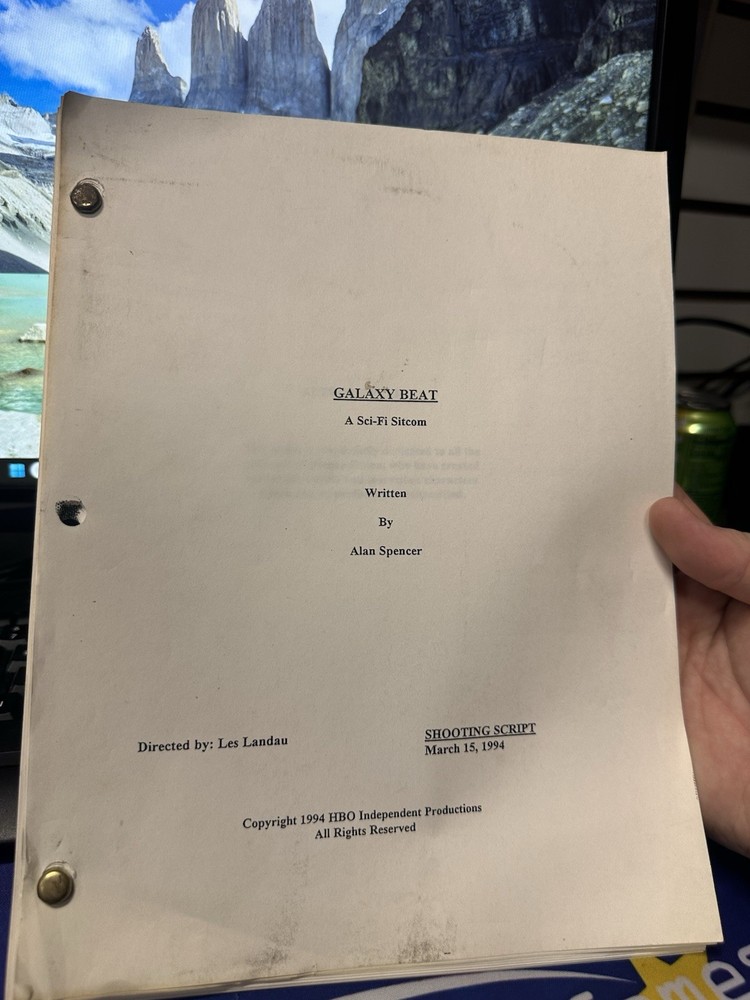 Galaxy Beat ORIGINAL SCRIPT Shooting Draft (Alan Spencer, March 15 1994) Sci Fi