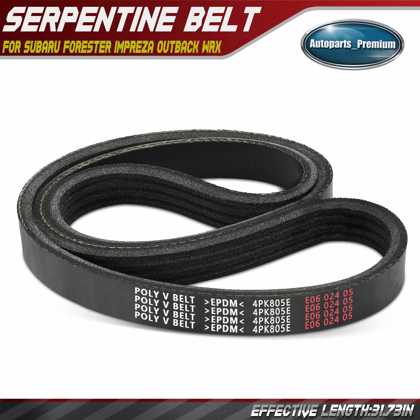 31.73" Air Conditioning Serpentine Belt for Subaru Forester Impreza Outback WRX