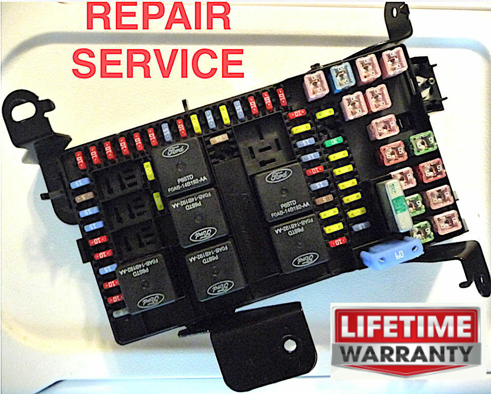 "REPAIR SERVICE" for EXCURSION & F-SERIES 250-550 6L3T-14A067-AD Fuse Box Units