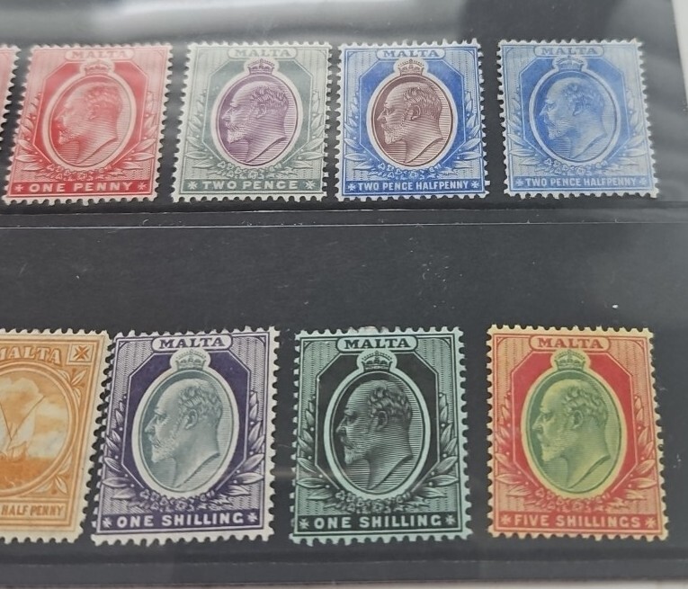 Malta 1904-14 SG45/63 - 1904 Definitives Mounted Mint