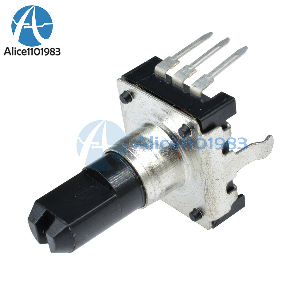 10Pcs Rotary encoder EC12 Audio digital potentiometer 5mm handle