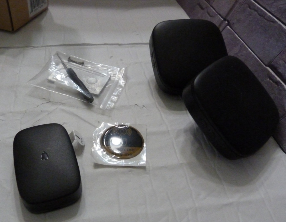 ST Sado Tech.Com Wireless Doorbell with 2 receivers