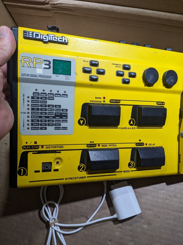 DigiTech RP-3 Guitar Multi-Effect Pedal Signal Processor Used