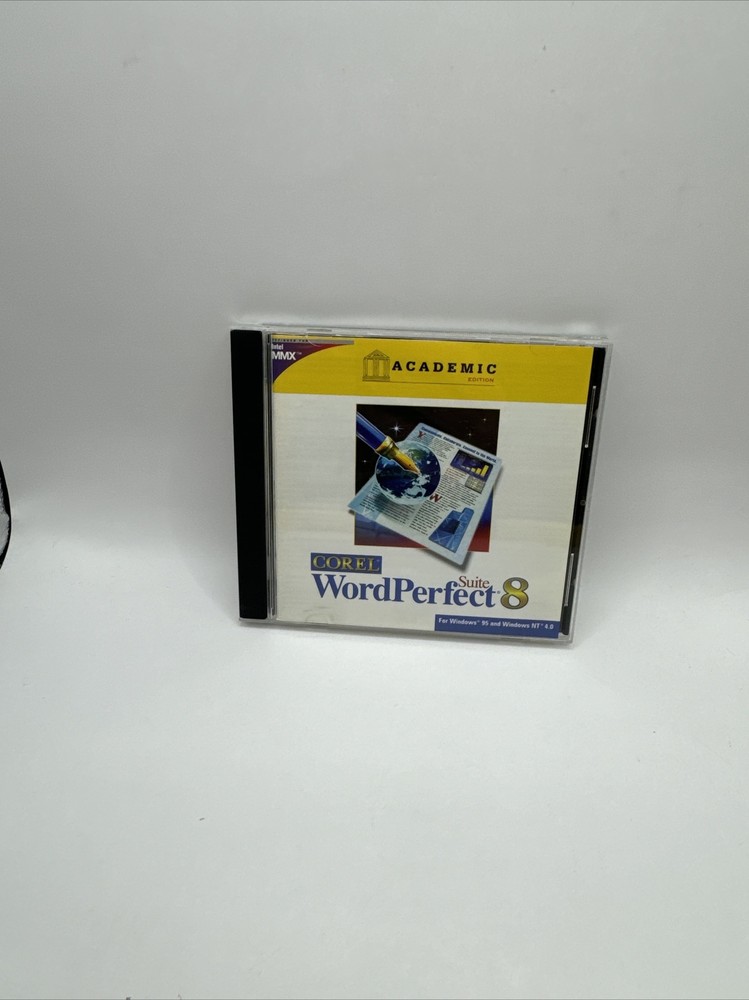 WordPerfect office suite 8 for windows 95 H6