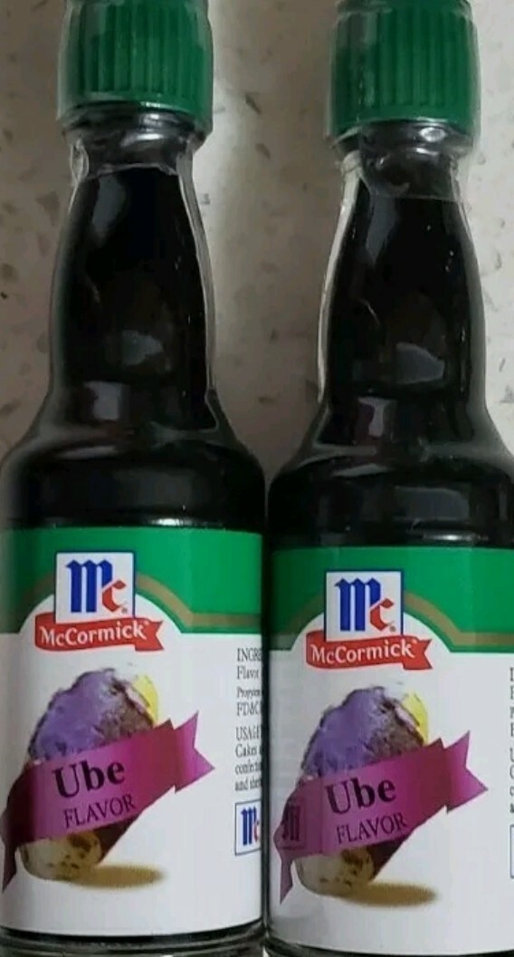 Pack Of 2 McCormick Ube Flavor Extract 20 mL Bottles, Product Of Philippines