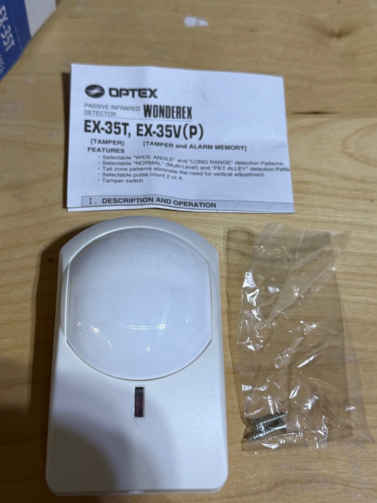 Optex EX-35T Selectable Area PIR Detector