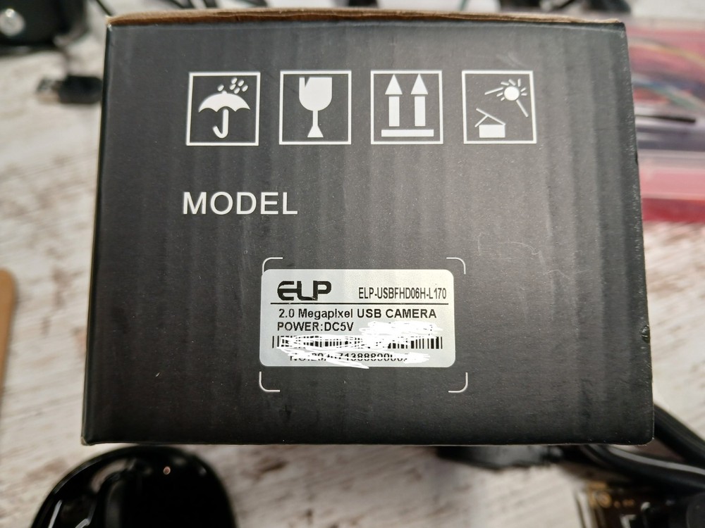 Single unit USB Camera module elp-usbfhd06h-l170 1080P Low Light Board w/cable