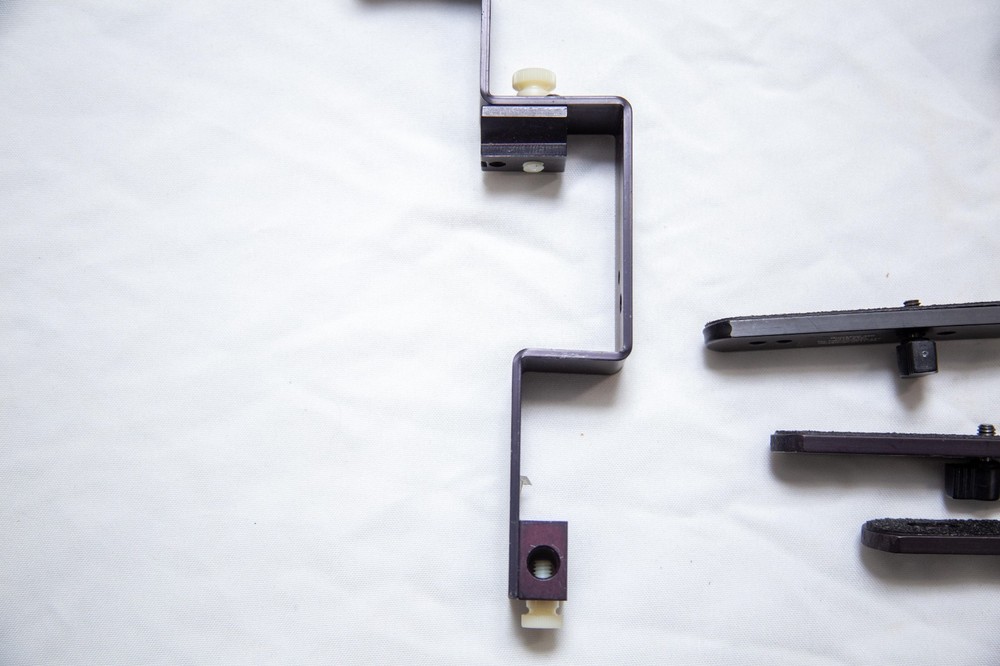 Set of 3 Stroboframe Adjustable Brackets, QuickFlip 260, Custom Brackets Gimbal