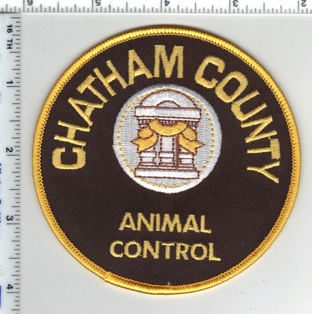 Chatham County (Georgia) Animal Control Shoulder Patch from 1980's