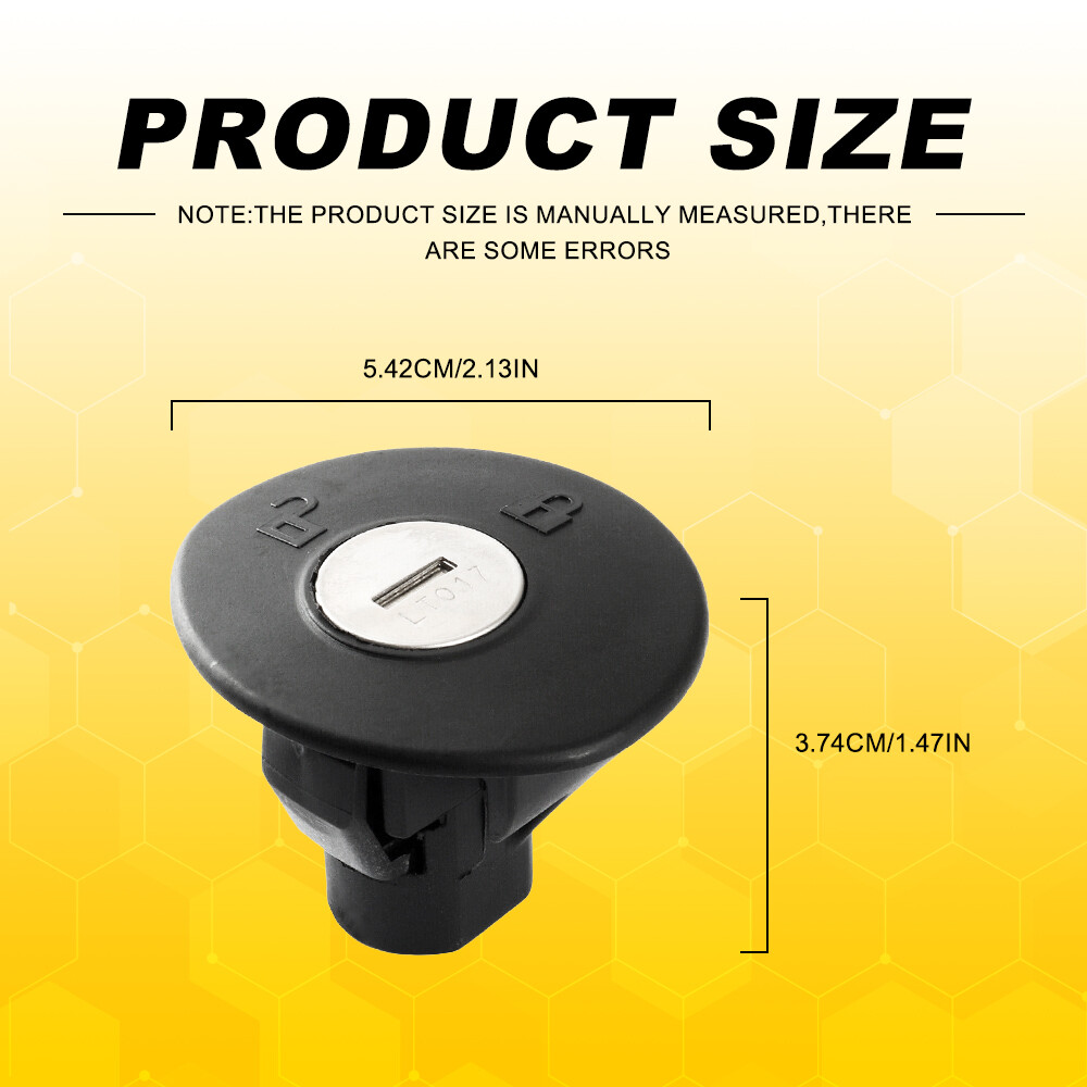 Locking Gas Cap Lock Fuel Cap w/Key 8U5Z-9C268-B Fits For Ford F-150 2009-2014