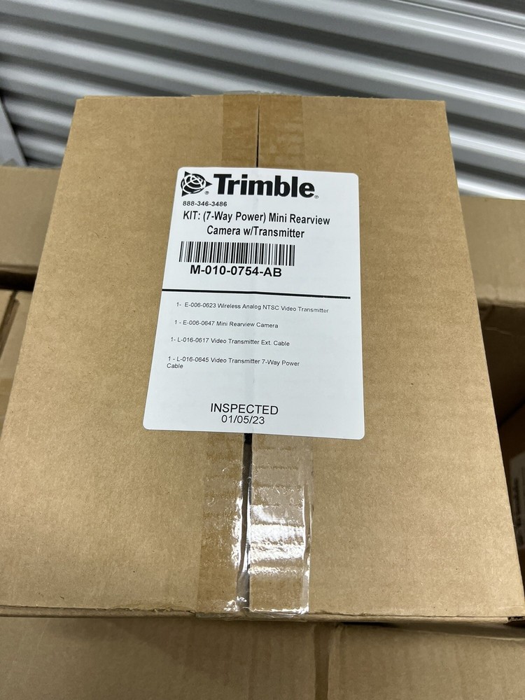 TRIMBLE TRAILER REAR-FACING CAMERA KIT - M-010-0754
