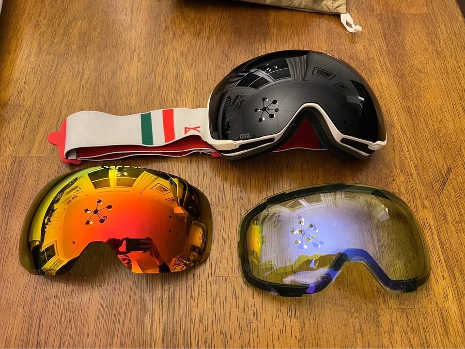 Anon M2 Limited Edition Olympic Goggles + Extra Lenses