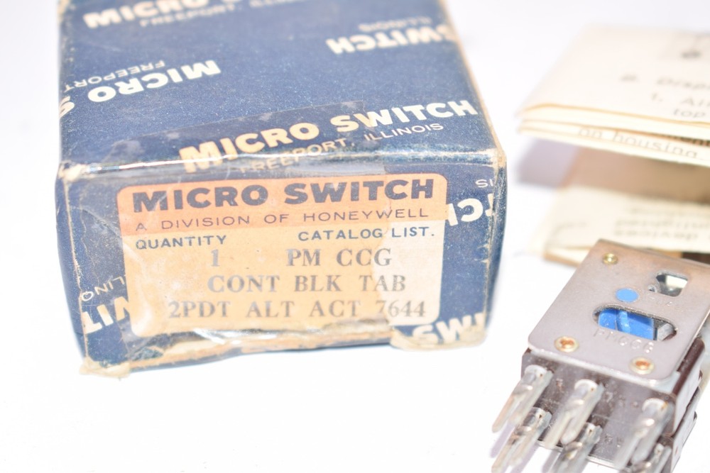 NEW Honeywell Micro Switch PM CCG