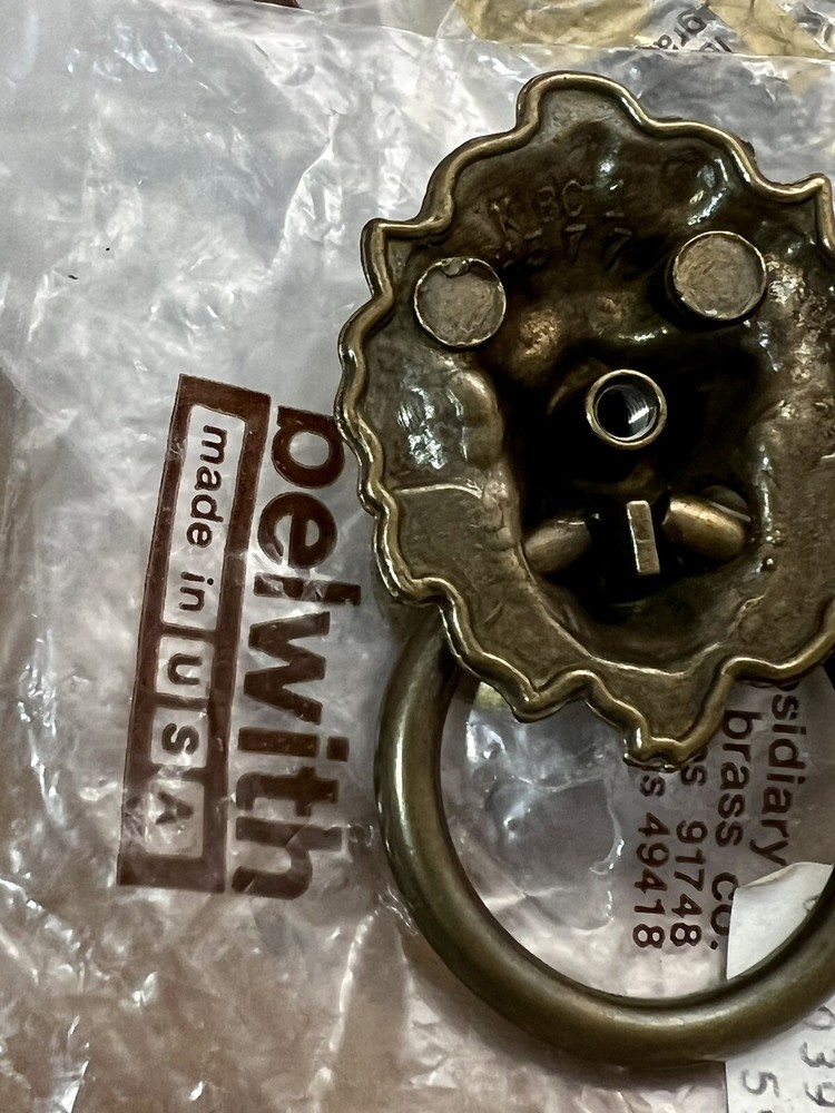 Vintage USA Lion Head Cabinet Hardware Design Metal Pull Knobs Handle Pulls 5pcs