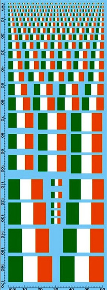 Flags Ireland Drapeaux 1:32 Decal Decals